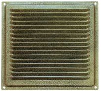 Решетка вентиляционная DOMART 200x200, с сеткой бронза антик 4620007780741