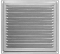Решетка вентиляционная DOMART 200x200, с сеткой серый металлик 4620007780796