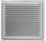 Решетка вентиляционная DOMART 200x200, с сеткой серый металлик 4620007780796 1