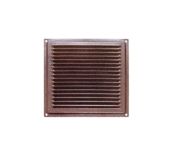Решетка вентиляционная DOMART 200x200, с сеткой медь антик 4620007780765 1