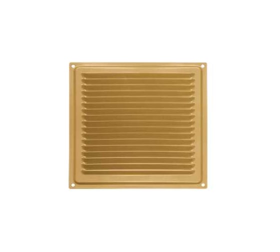 Решетка вентиляционная DOMART 200x200, с сеткой золото 4620007780772 1