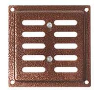 Решетка вентиляционная DOMART регулируемая 100x100 медь антик 4660046012731