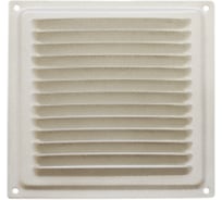 Решетка вентиляционная DOMART 150x150, с сеткой, белый антик 4620007780437