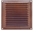 Решетка вентиляционная DOMART 150x150, с сеткой, медь антик 4620007780468 1