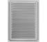 Решетка вентиляционная DOMART 170x240, с сеткой, серый металлик 4620007780598 1