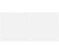 Заглушка вентиляционная DOMART 100x200 белый 4660046005009