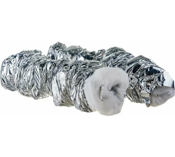 Воздуховод гибкий армированный теплоизолированный ВИЕНТО полиэфирная пленка, 10м 127ВГПТ 1