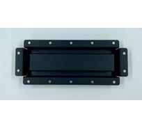 Решетка скрытого монтажа под покраску СЛИМ 2000*60, черная ВИЕНТО РСМ200-слим РСМ2000х60-слим