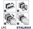 Гибкая вставка STALMAX LFC 75 (45/75/45х25м) для воздуховодов (арт. 10613), 1 шт 10613-023 5