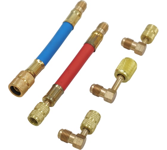 Адаптеры для заправки автомобильных кондиционеров набор WIEDERKRAFT WDK-214048 1