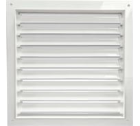 Решетка жалюзийная регулируемая 900х900 мм, однорядная, комбинированная, белая ООО Вентмаркет VRGW0909001