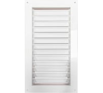 Решетка жалюзийная регулируемая 800х900 мм, однорядная, комбинированная, белая ООО Вентмаркет VRGW0809001