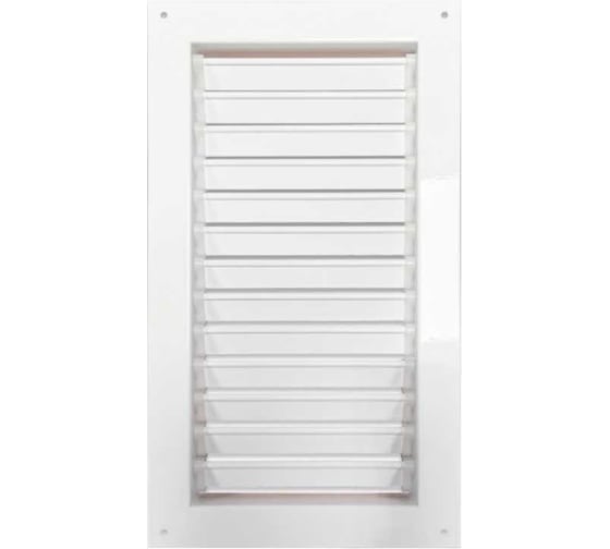 Решетка врезная Вентмаркет 800х900 мм, вентиляционная, жалюзийная, цвет белый VRGW0809001 1