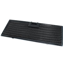 Жировой фильтр Amperin для вытяжки 450х170х8 мм 1 замок, черный 109475