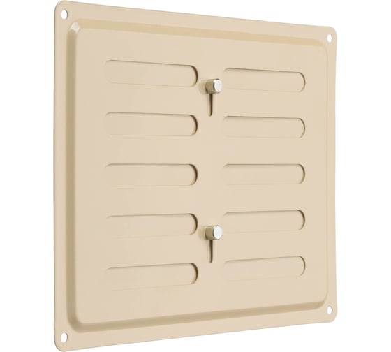 Решетка вентиляционная регулируемая DOMART 200х150 бежевый 4660046022525