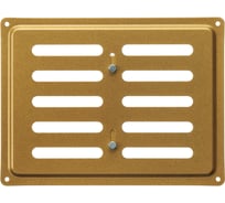 Решетка вентиляционная регулируемая DOMART 200х150 золото 4660046022549