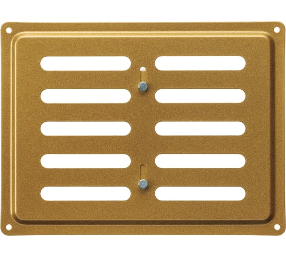 Решетка вентиляционная регулируемая DOMART 200х150 золото 4660046022549