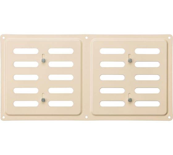 Решетка вентиляционная регулируемая DOMART 300х150 бежевый 4660046023539