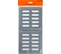 Решетка вентиляционная регулируемая DOMART 150х300 хром 4660046023478 3