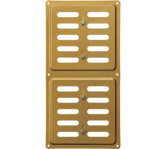 Решетка вентиляционная регулируемая DOMART 150х300 золото 4660046023485