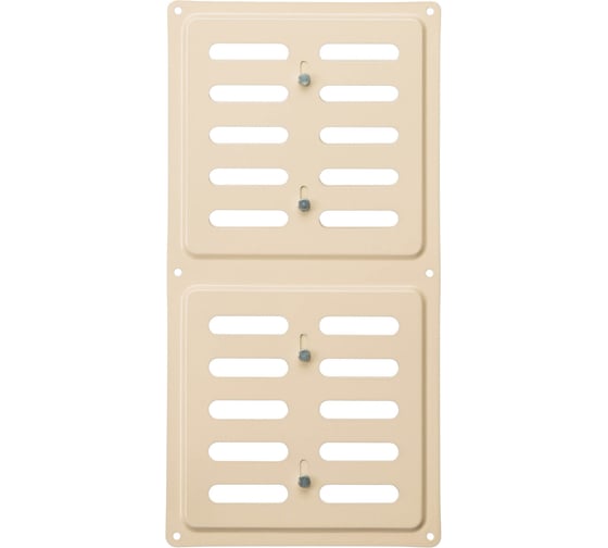 Решетка вентиляционная регулируемая DOMART 150х300 бежевый 4660046023461
