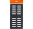 Решетка вентиляционная регулируемая DOMART 150х300 черный 4660046023508 3