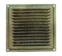 Решетка вентиляционная DOMART 150x150, с сеткой мод.2 бронза антик 4660046005603