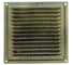 Решетка вентиляционная DOMART 150x150, с сеткой мод.2 бронза антик 4660046005603 1