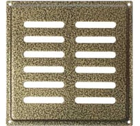 Решетка вентиляционная DOMART 175x175, с сеткой мод.2 цинк 4660046005559