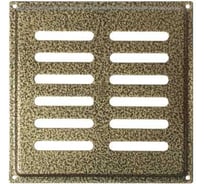 Решетка вентиляционная DOMART 170x240, с сеткой мод.2 цинк 4660046005696