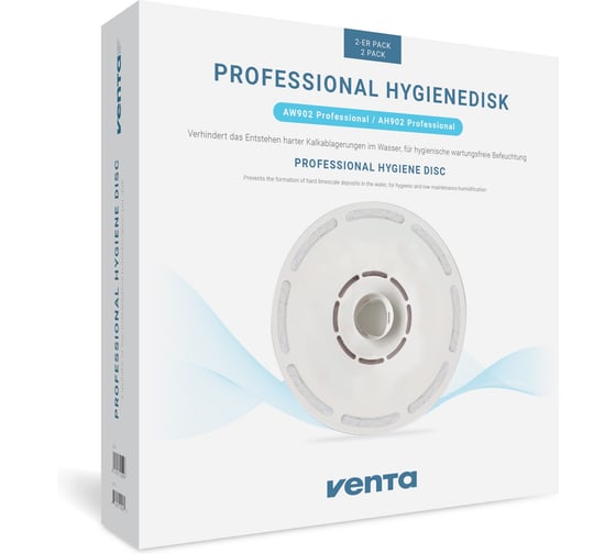 Гигиенический диск Venta х 2 шт для PROFESSIONAL AH902/AW902/LPH60/LW60-62 2121502
