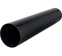 Канал круглый ООО ВА ВЕНТ D100 0.5м черный КЧ.100.500