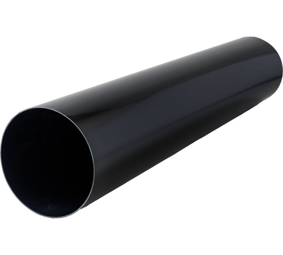 Канал круглый ООО ВА ВЕНТ D100 0.5м черный КЧ.100.500