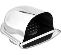 Выход стенной VENTSFERA из нержавеющей стали антимоскитной сеткой, 100 мм KNS/max100с