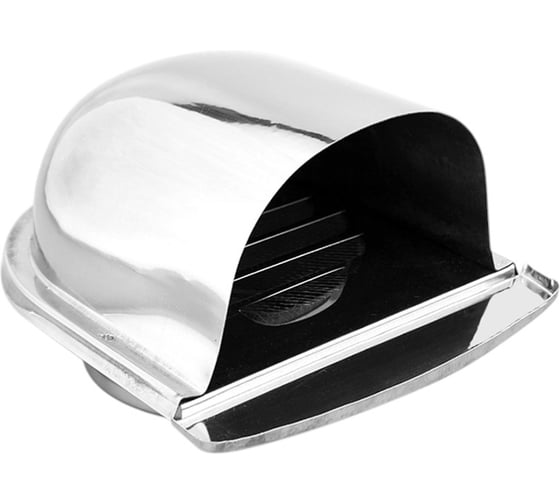 Выход стенной VENTSFERA из нержавеющей стали антимоскитной сеткой, 100 мм KNS/max100с