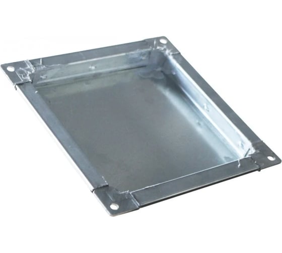 Заглушка прямоугольная ORE из стали оцинкованной, класс В 200х200 4610531820174