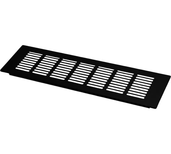 Решетка вентиляционная Аврора Р6048BL, черный 200 0200333