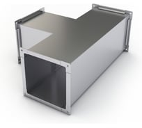 Тройник прямоугольный ORE из оцинкованной стали, класс В, 200х200/200х200, равносторонний исп. 2 4607122249247
