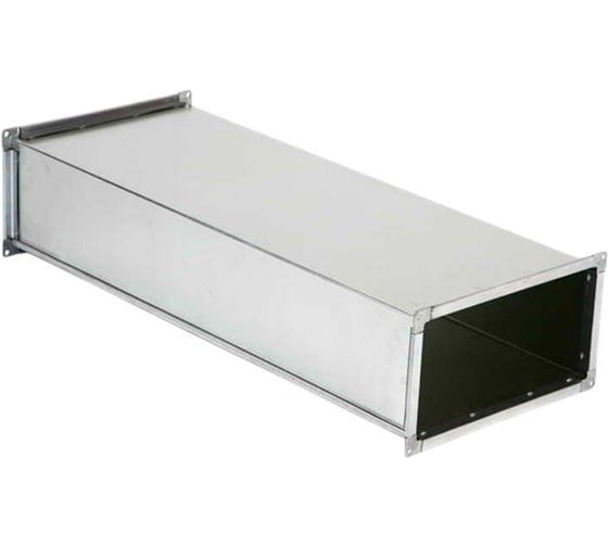 Воздуховод прямоугольный ORE из оцинкованной стали, класс B, 250x200, L=1500, исп. 1 4607122248752