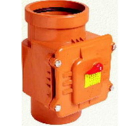 Клапан обратный Хемкор НПВХ 315 кирпичный 2481179 ХЕМКОР 19610