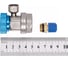 Муфта быстросъемная NORDBERG R134a низкое давление, синяя NFA1L 5