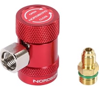 Муфта быстросъемная NORDBERG R134a высокое давление, красная NFA5H