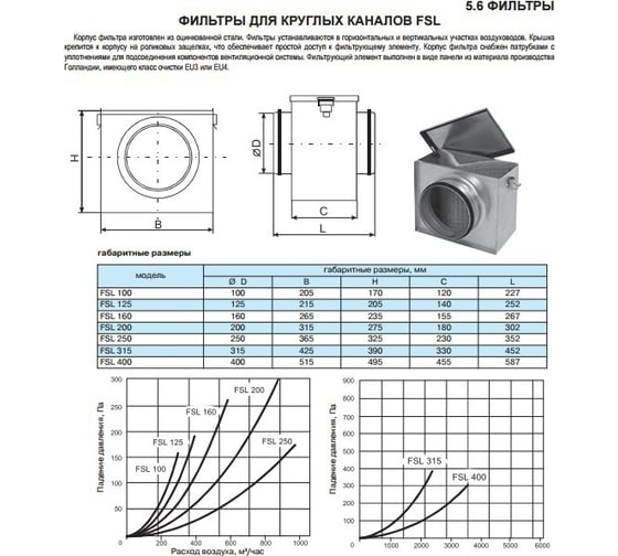Фильтр круглый DSL 400 Diaflex УФ-00034482