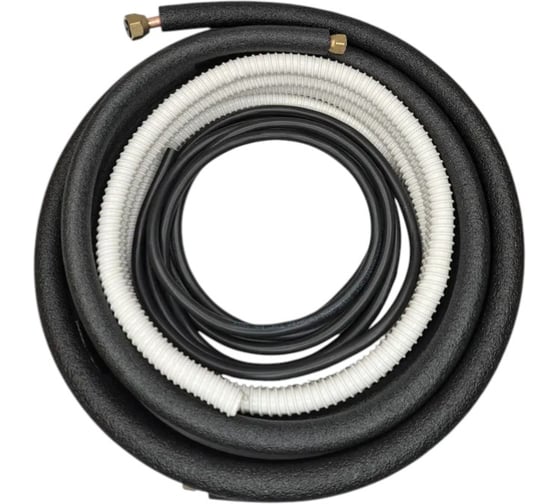 Готовая трасса для установки кондиционера Дигрус 1/4 и 3/8 4 метра ГТК4-Ч/Д