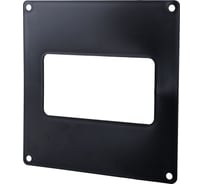 Пластина настенная ООО "ВА ВЕНТ" 55х110, черная ПЛ.55.Ч