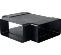 Тройник соединительный ООО "ВА ВЕНТ" 55х110, черный ТР.55.Ч