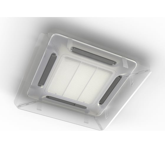 Экран для потолочного кондиционера Papa Plastic 850х850 мм, 800х800 мм, 750х750 мм Kel-85-75