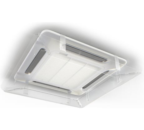 Экран для кондиционера потолочного Papa Plastic 700_700 мм, 650_650 мм, 600_600 мм Kel-70-60