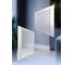 Решетка врезная ООО Вентмаркет 600x950 мм, металлическая, с перфорацией круг, цвет белый VRZQ600950 6