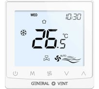 Термостат электронный General Vent GT115W-4DT(W)